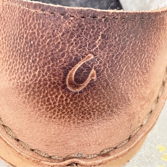 Olukai Brown Nubuck Pile Lined Moccasins Size Mens 11 M EUR 44 - Picture 10 of 14